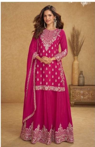 NIRVI BY GULKAYRA DESIGNER CHINON SALWAR SUIT WHOLESALER IN INDIA